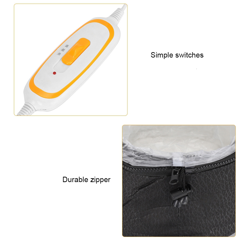 Cutting Cape 3 Modes Adjustable Hair Cap Electric Thermal Treatment Hat Home Use DIY SPA Nourishing Care Tools EU Plug 220V 230906