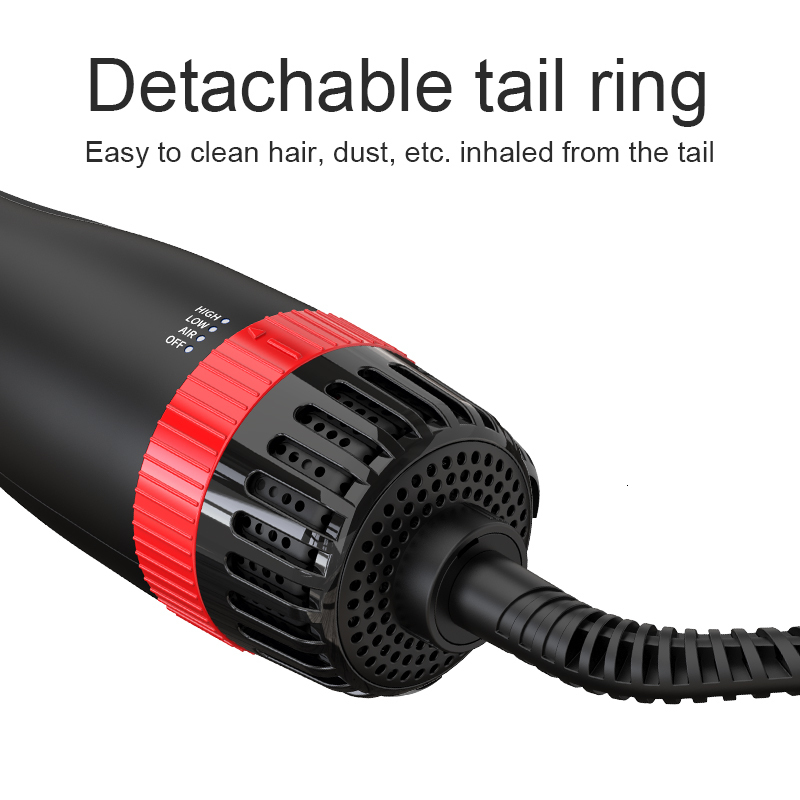 Hair Dryers LISAPRO Interchangeable Air Brush 2in1 Dryer Volumizer 4m 60mm Blowout for Smooth FrizzFree 230906