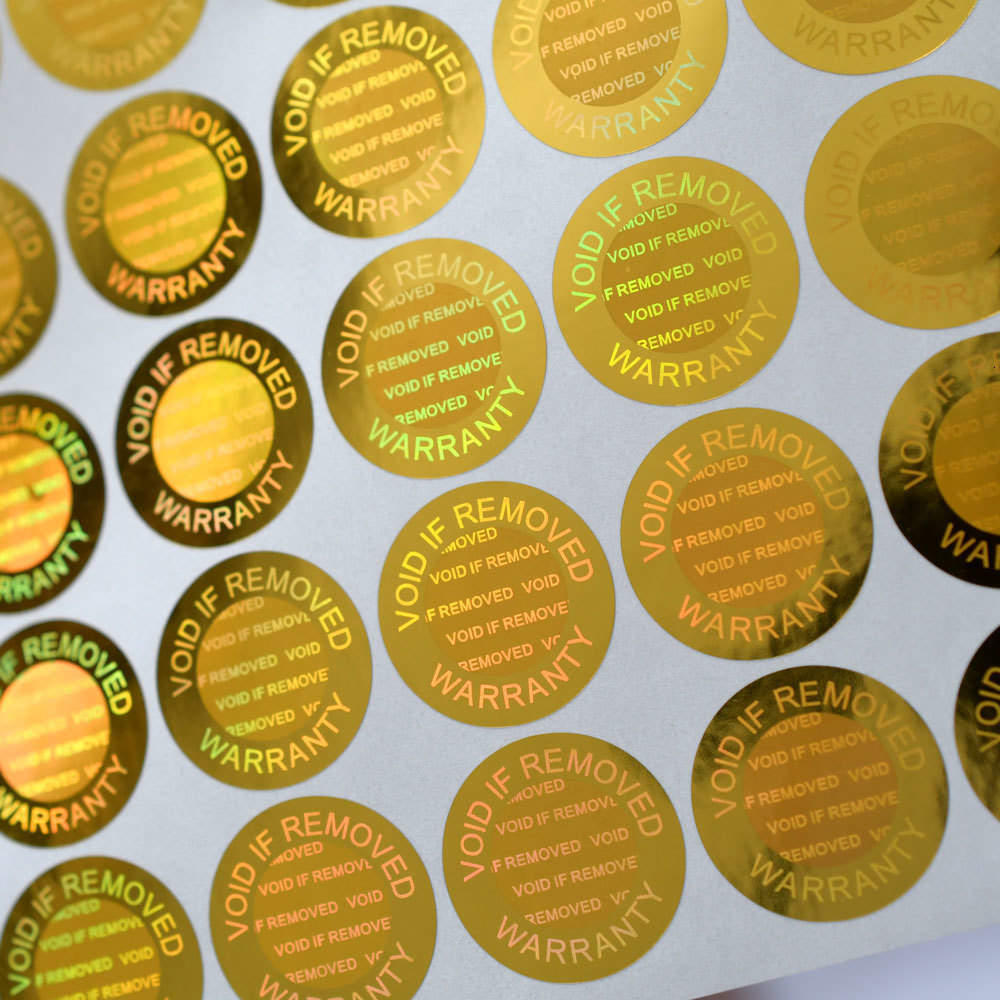 Other Decorative Stickers phone repair VOID IF REMOVED Warranty 8mm small security Hologram for onetime use 230907