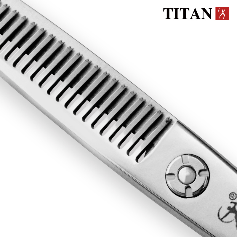 Scissors Shears TITAN hairdresser's shears barber tool hair thinning beard scissors 230906