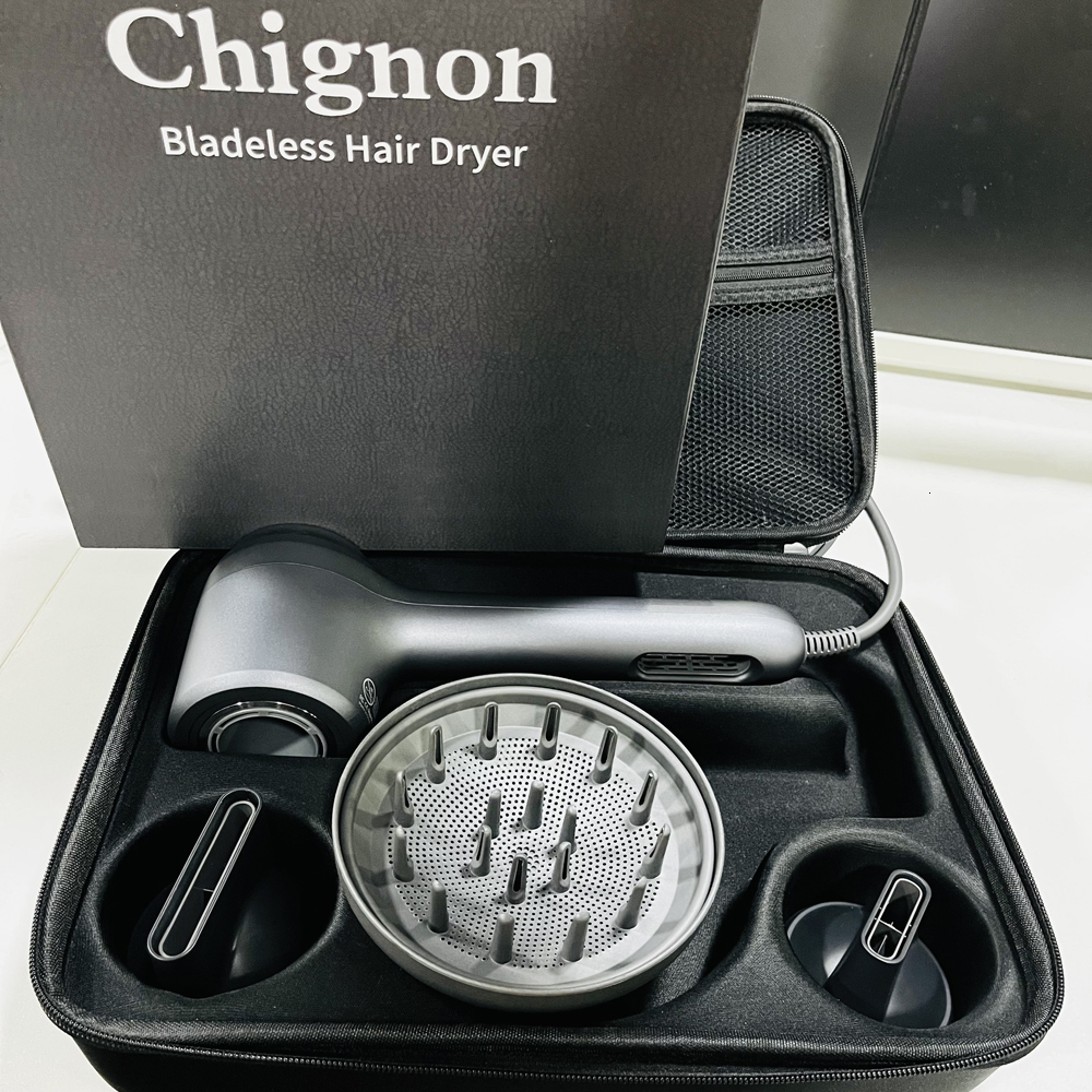 Other Massage Items CHIGNON Hair Dryer 1400W High Speed Smart Leafless Household Ionic Blow Dryers Low Noise Constant Temperature Technology 230906