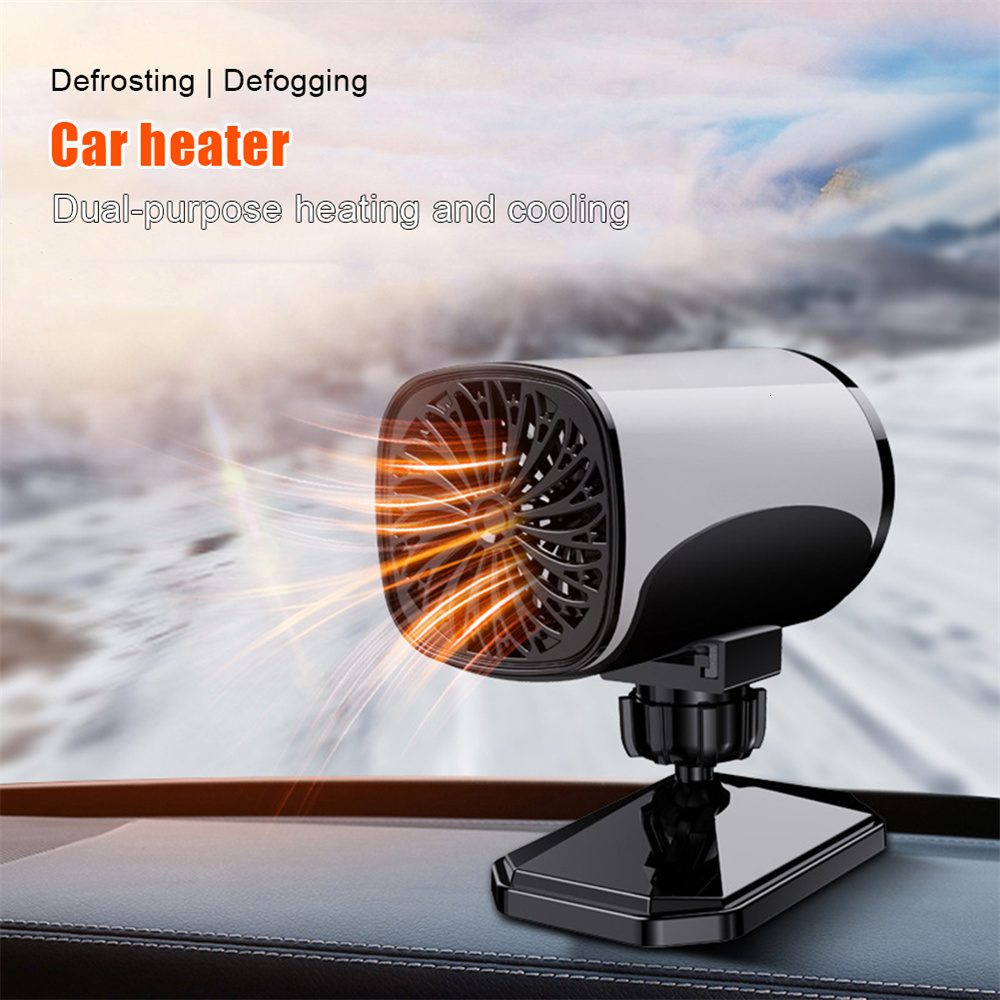 Other Massage Items 12V24V 150W Car Heater Portable Fans Heating Cooling 360 Degree Rotating Defroster Defogger Winter Fan Air 230906