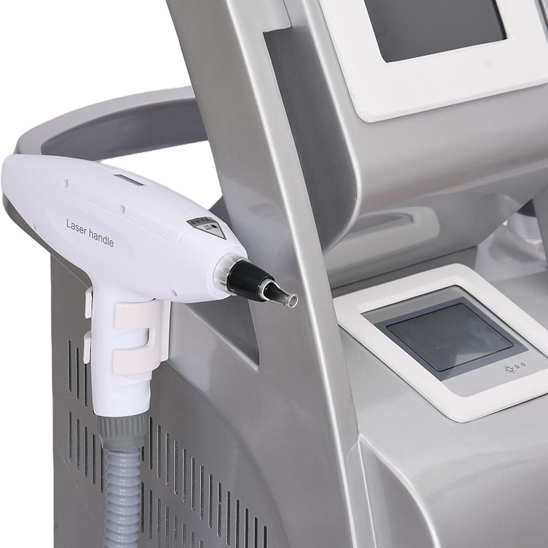 Nd Yag Laser Tattoo Pigment Removal OPT Painless Hair Remove RF Skin Rejuvenation Body Contouring 5 in 1 Multifunction Beauty Instrument Changeable La