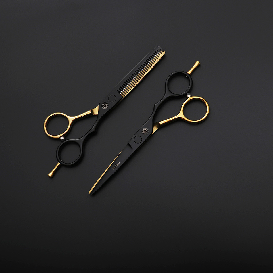 Scissors Shears Sharp Blade Professional Hair 55 60 Salon Cutting Barber Hairdressing 230906