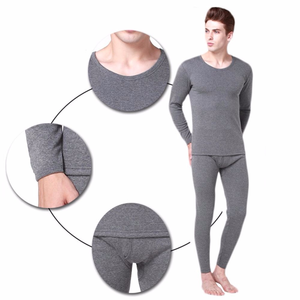 Men's Thermal Underwear Men's Thermal Underwear Long Johns For Male Winter Thick Thermo Underwear Sets Winter Clothes Men Keep Warm Thick Th
