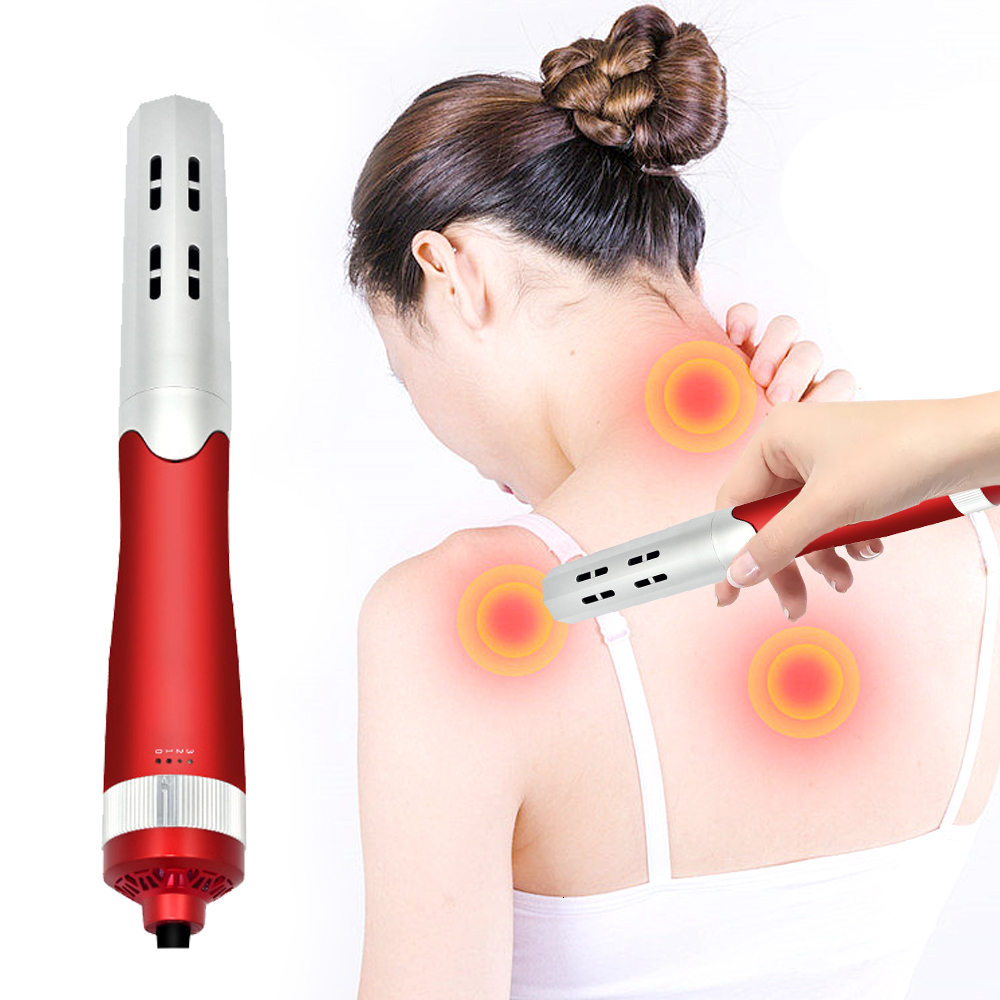 Other Massage Items Terahertz Light Wave Physiotherapy Instrument 70 Blower Device Body Health Care Pain Relief Electric Hair Wand 230906