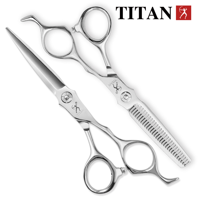 Scissors Shears Titan professional hairdressing scissors hairdresser's 60 inch cut thinning barber tool 230906