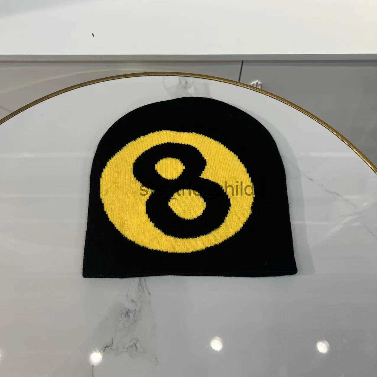 Beanie/Skull Caps acrylic fashion unfold 2 sided winter knitted hat with full print jacquard beanie x0907