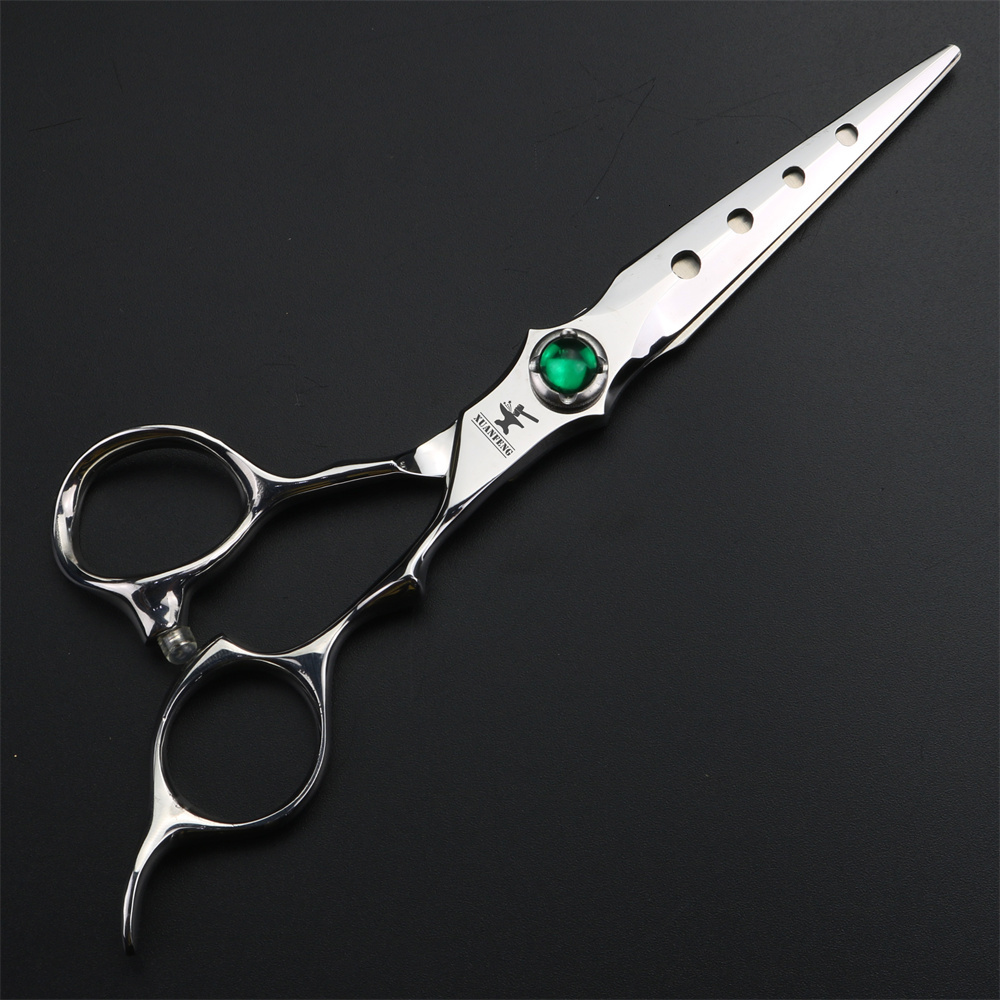 Scissors Shears VG10 Steel 6inch Professional Hair Barber Cutting and Thinning Set 230906