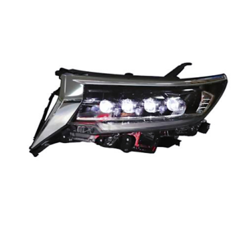 Car Styling Headlights For Land Cruiser Prado 20 18-20 20 LED 4 Lens Headlight High Low Beam Daytime Lights