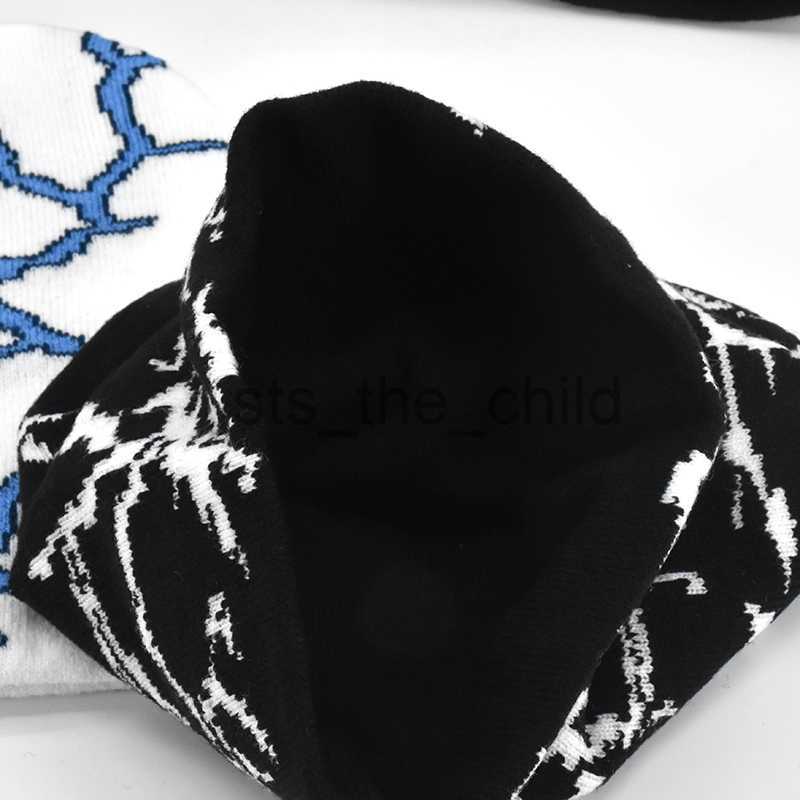 Beanie/Skull Caps Winter Harajuku Y2K Knitted Hat Women Fashion Warm Thick Men Hip Hop Beanies Hat Skullcap Short Hat Unisex Basic Cap x0907