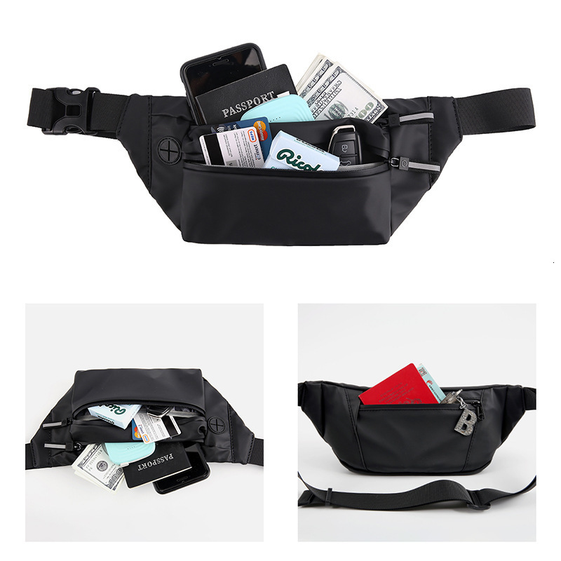 Waist Bags Traveling Waist Bag For Women Fashion Outdoor Sports Crossbody Bags Casual Waterproof Multifunction Purse Men Chest Pack G210 230907