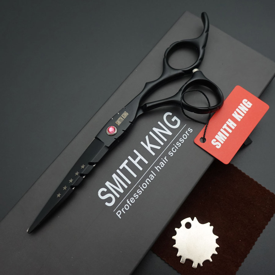 Scissors Shears 6 inch Professional Hairdressing scissors set Cutting Thinning Barber shears quality 230906