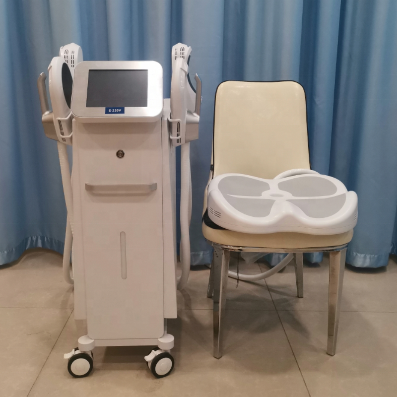 Hot Selling Body Sculpt RF High Intensity Electromagnetic Ems Muscle Building Fat Burning Body Sculpt Fitness Equipment with Pelvic Floor