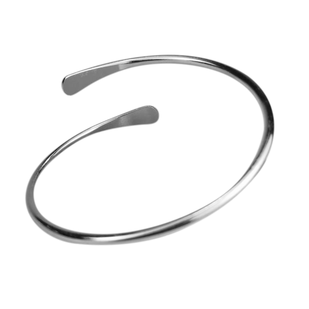 Bangle MYLONGINGCHARM 10pcslot blank Brass Stacking Bangles Smooth Oval Stacking Bracelet Open Cuff Bangles F1671 230907