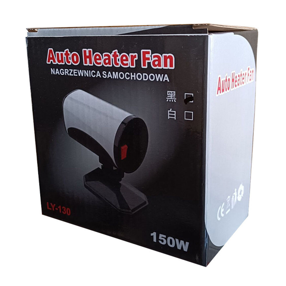 Other Massage Items 12V24V 150W Car Heater Portable Fans Heating Cooling 360 Degree Rotating Defroster Defogger Winter Fan Air 230906