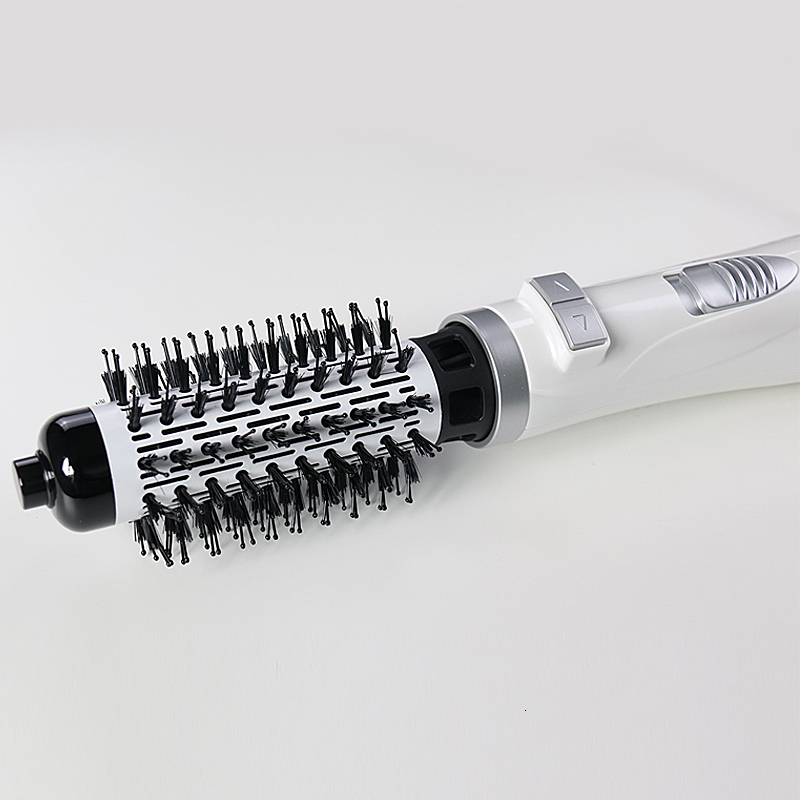 Hair Dryers 220V Automatic Rotating Electric Straightener Brush Curler Heat Airflow Dryer Air Bursh Volume Styler 230906