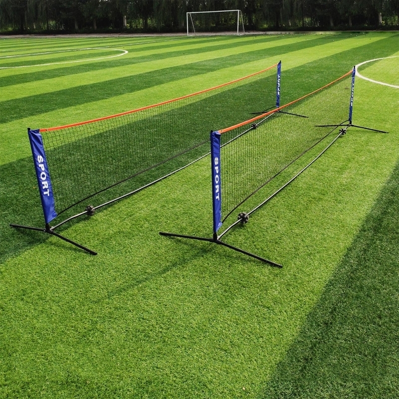 Badminton Sets Portable Badminton Tennis Net Sports Net for Pickleball Tennis Soccer Training 230907