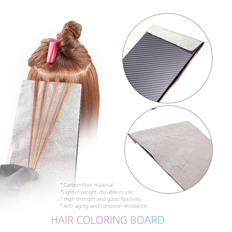 Connectors Hairdresser Dyeing Tool Set Highlighting Aluminum Foil Board Hair Salon Accessories 3Piece 230906