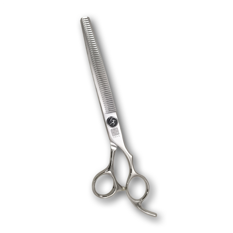 Scissors Shears Titan high quality sus440c japan steel cut thinning 7inch 8inch barber tools shears pet dog cat grooming scissors 230906