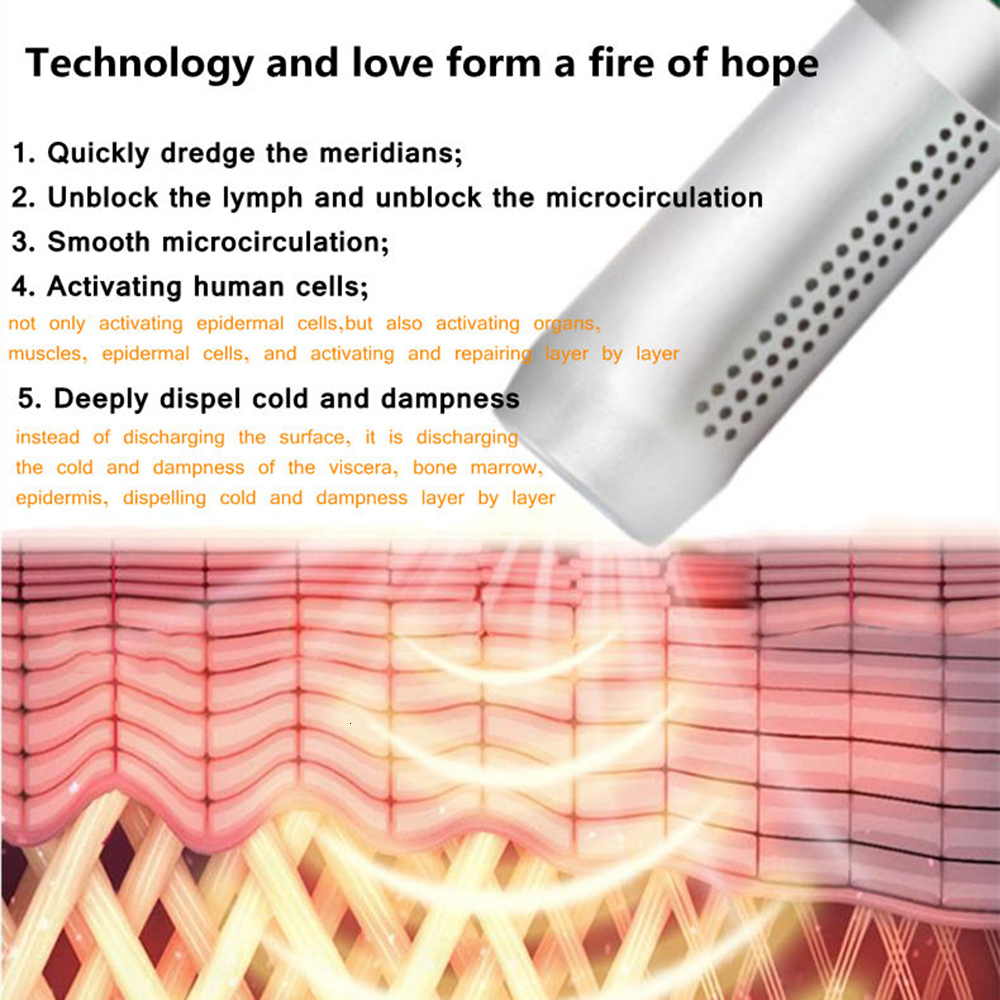 Other Massage Items Thz Wand Tool Gift Set Ablation Aladim Dragonmint Terahertz Wave Blue Light Negative Ion Teracare Healing Instrument 230906