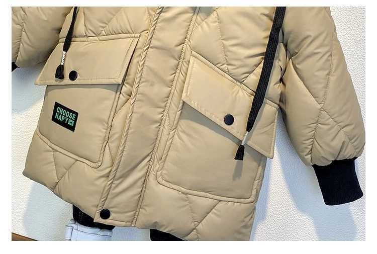 Down Coat Boys Winter Coats For 4 5 6 7 8 9 Years Old Children Warm Long Down Jacket Baby Clothes Kids Warm Parkas Thick Outerwear R230905
