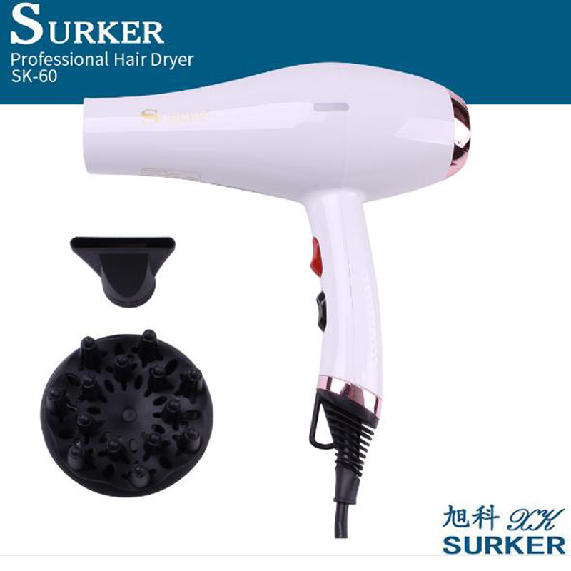 Other Massage Items Surker electric hair dryer SK60 UNfoldable handle 2600W power cold air Negative ion constant temperature 230906