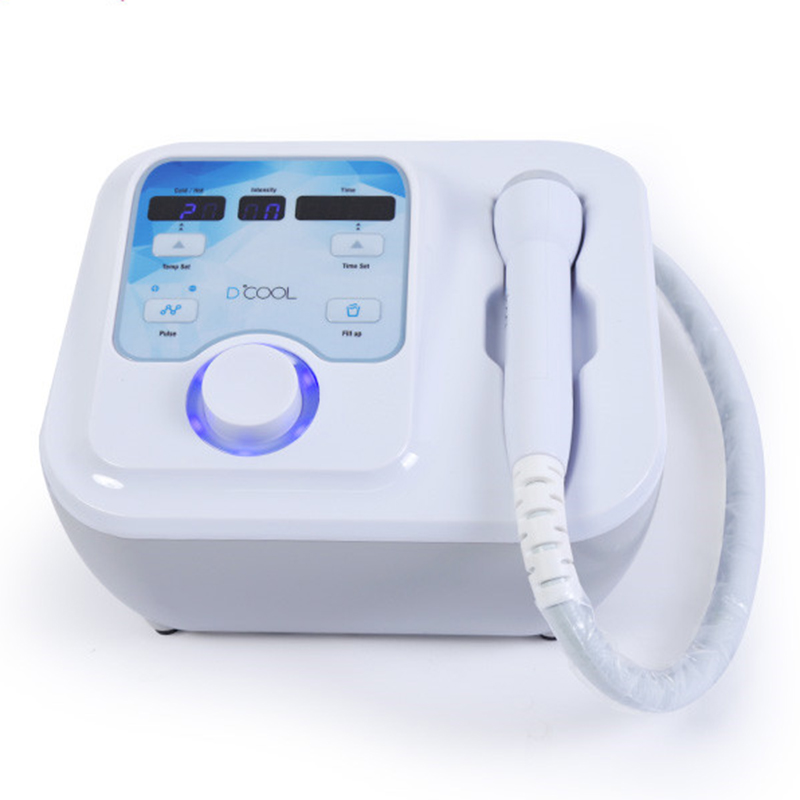 Wholesale high quality portable DCOOL skin tightening machine facial heating cooling beauty machine cryo electroporation skin rejuvenation anti puffin