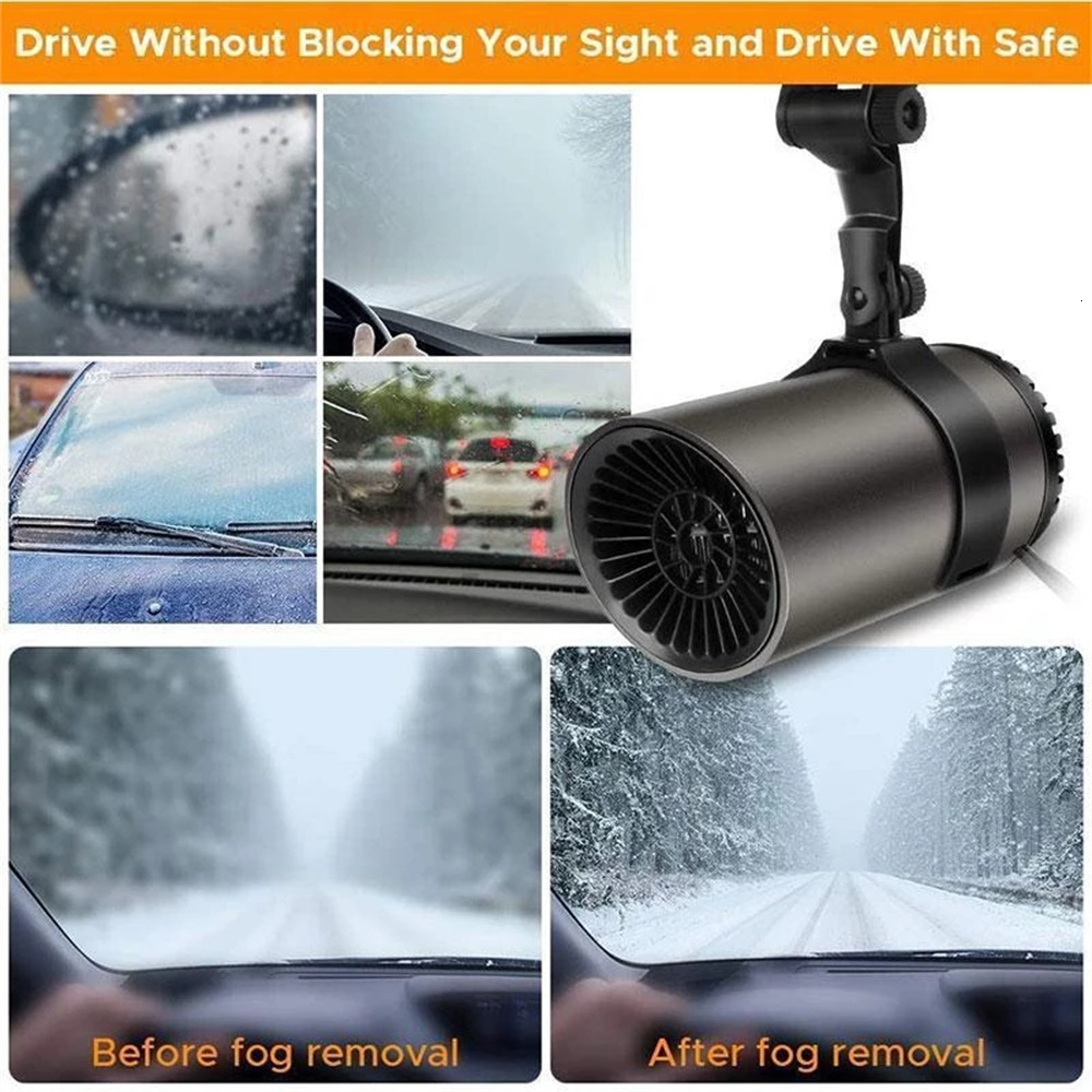 Other Massage Items 12V24V Car Heater 150W Cup Shape Fast Heating Fan Portable Adjustable Windshield Defogging Defroster For Accessories 230906