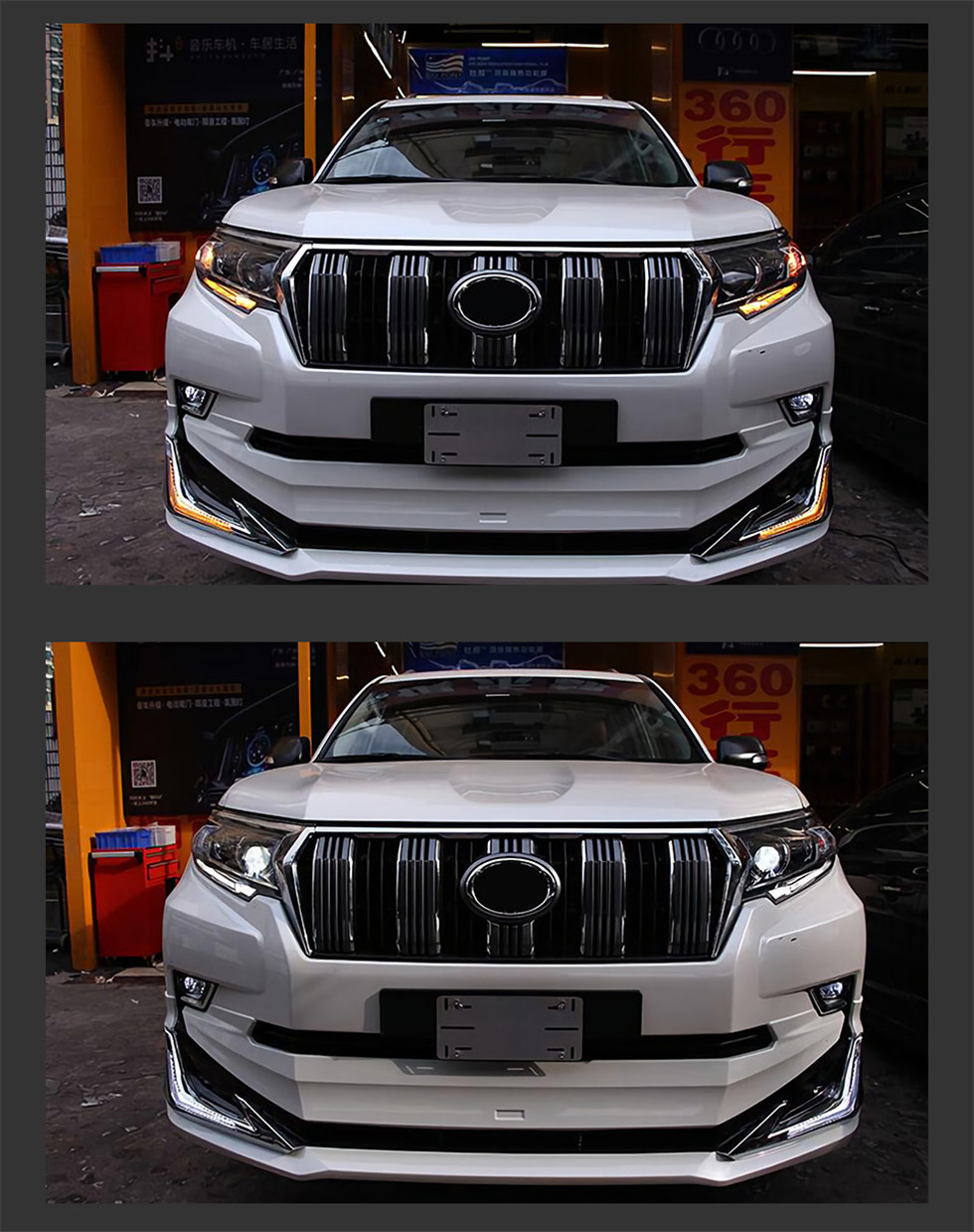 Car Headlights For New Prado 20 18-20 21 Cruiser LED Front Headlight High Low Beam Driving Lights DRL Signal