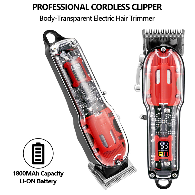 Electric Shavers Hair Clipper Cutting Machine Wireless Trimmer For Men Rechargeable Cut Barber Professional Cordless 230906