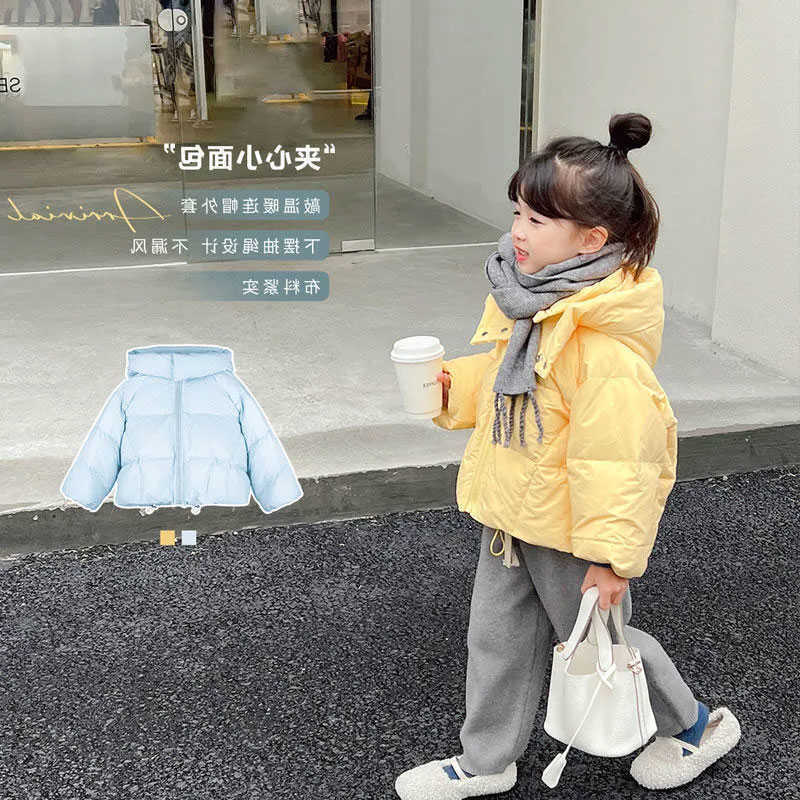Down Coat New Winter Down Jacket Girls Kids Thickness Coats Children Winter Autumn Outerwear R230905