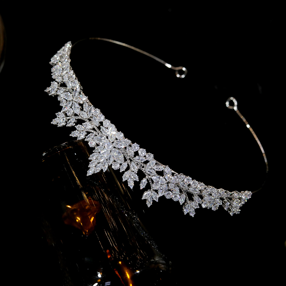 Wedding Hair Jewelry ASNORA Fashion Tiaras Crowns Children Girl Show Bridal Prom Bride Bridesmaid Gift Wedding Party Jewelry Hair Accessories 230907