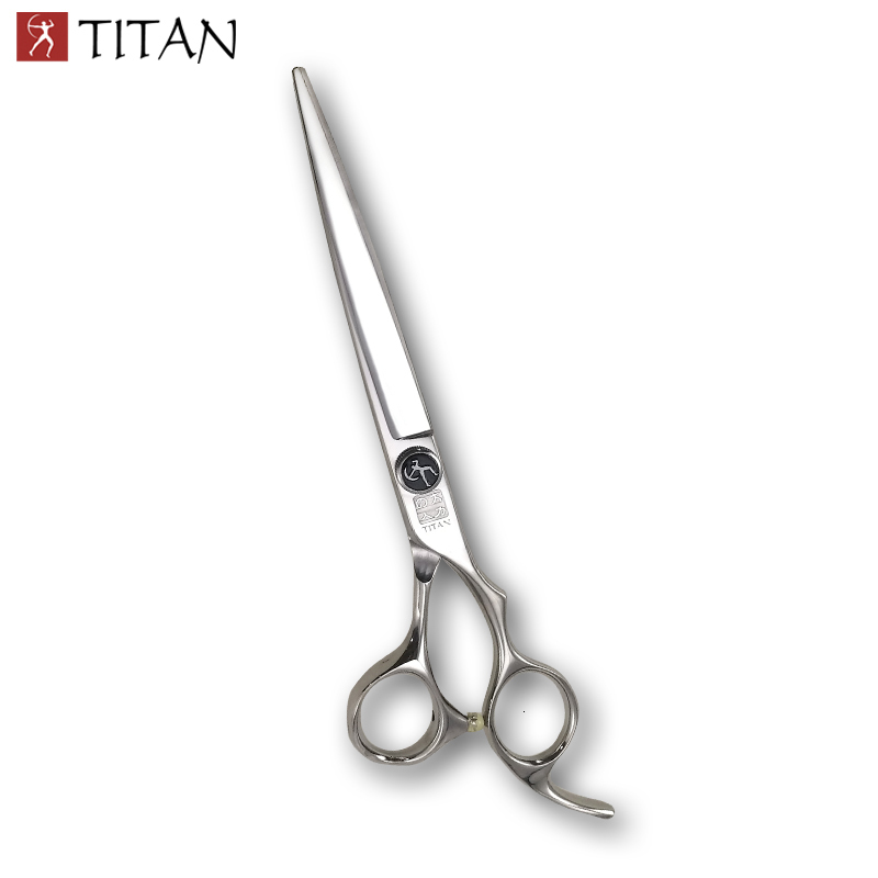 Scissors Shears Titan high quality sus440c japan steel cut thinning 7inch 8inch barber tools shears pet dog cat grooming scissors 230906