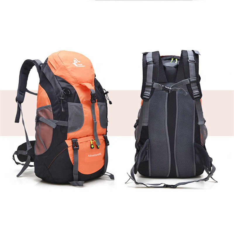 Backpack 50L Outdoor Travel Backpack Men's Women's Camping Hiking Rucksack Sports Ultralight Polyester Mountaineering Bag 230907