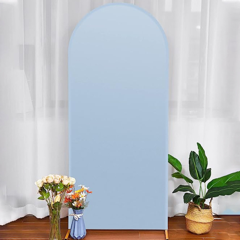 3 Arches With 3 Covers Outdoor Lawn Wedding Decoration Props Welcome Backdrops Frame Flower Fabric Arch Birthday Party Home Partition Backgrounds Fash