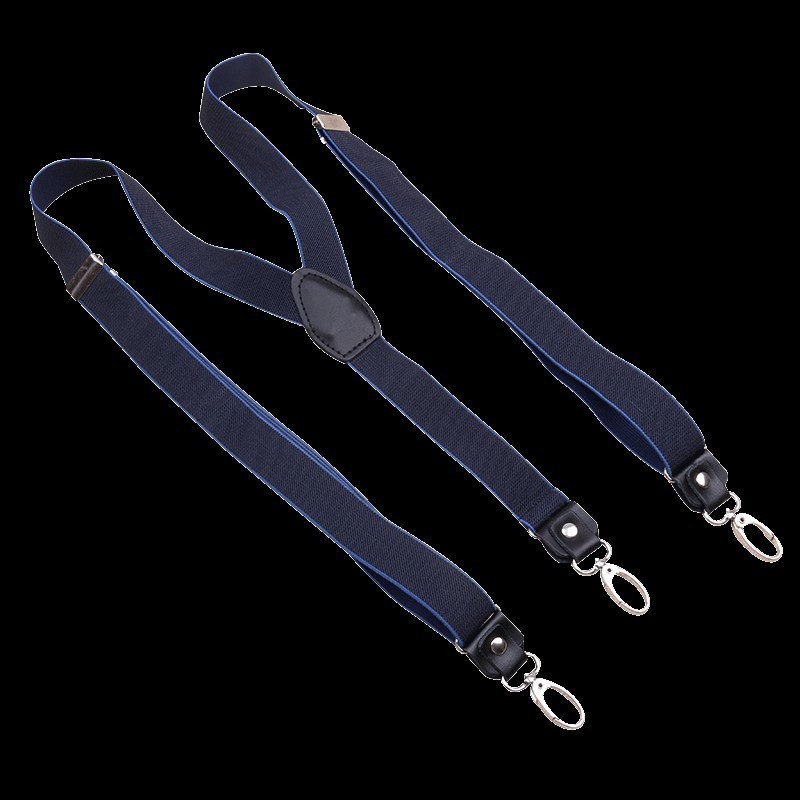 Suspenders 2.5cm Width Suspenders 3 Hooks Y Back Women Elastic Suspender Hook Lock Retro Braces Suspensorios 230907