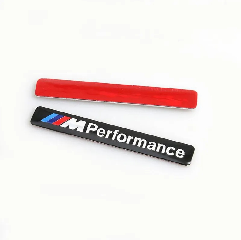 Metal M Performance Car Sticker For BMW M Badge for BMW E34 E36 E39 E53 E60 E90 F10 F30 M3 M5 M6