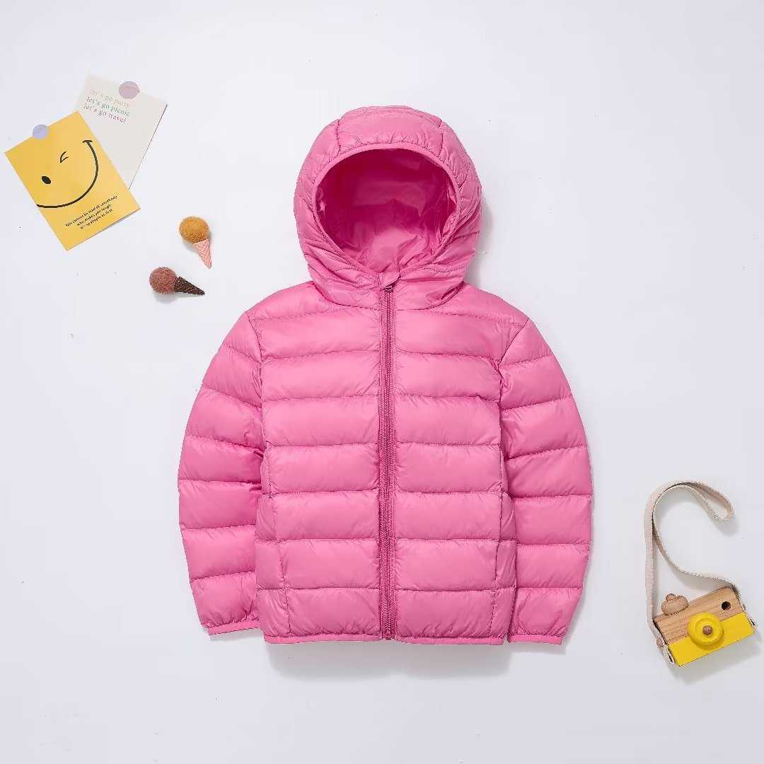 Down Coat Children's Down Jackets 2023 New Autumn Winter Hooded White Down Coats for Boys Ultralight Fluffy Girls Clothes R230905