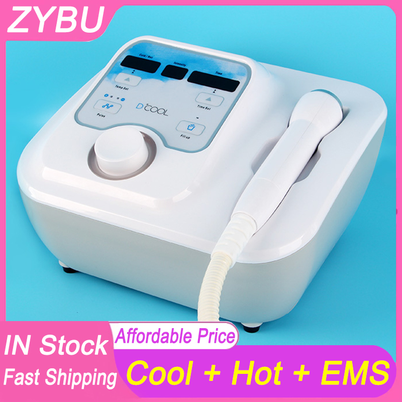 RF Equipment Slimming Dcool Cryo Therapy Portable Cool Hot EMS Skin Tightening Anti Puffiness Facial Electroporation Machine Skin Rejuvenation Wrinkle