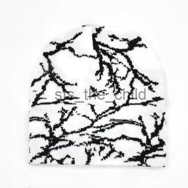 Beanie/Skull Caps Winter Harajuku Y2K Knitted Hat Women Fashion Warm Thick Men Hip Hop Beanies Hat Skullcap Short Hat Unisex Basic Cap x0907