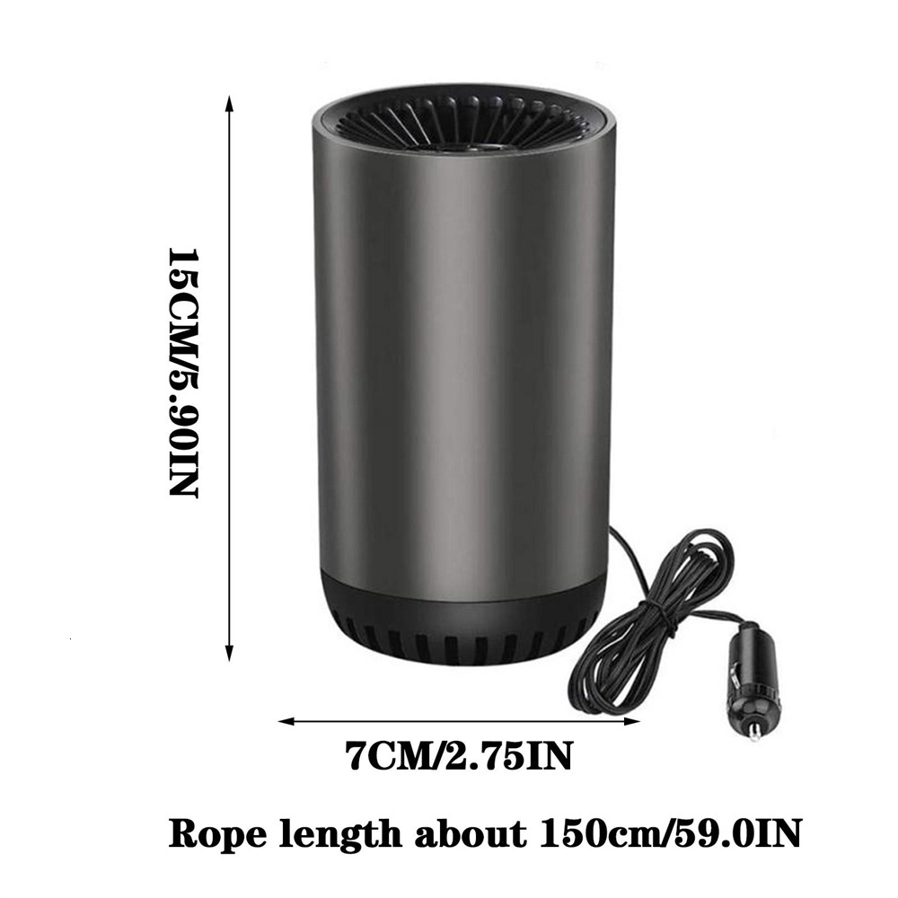 Other Massage Items 12V24V Car Heater 150W Cup Shape Fast Heating Fan Portable Adjustable Windshield Defogging Defroster For Accessories 230906