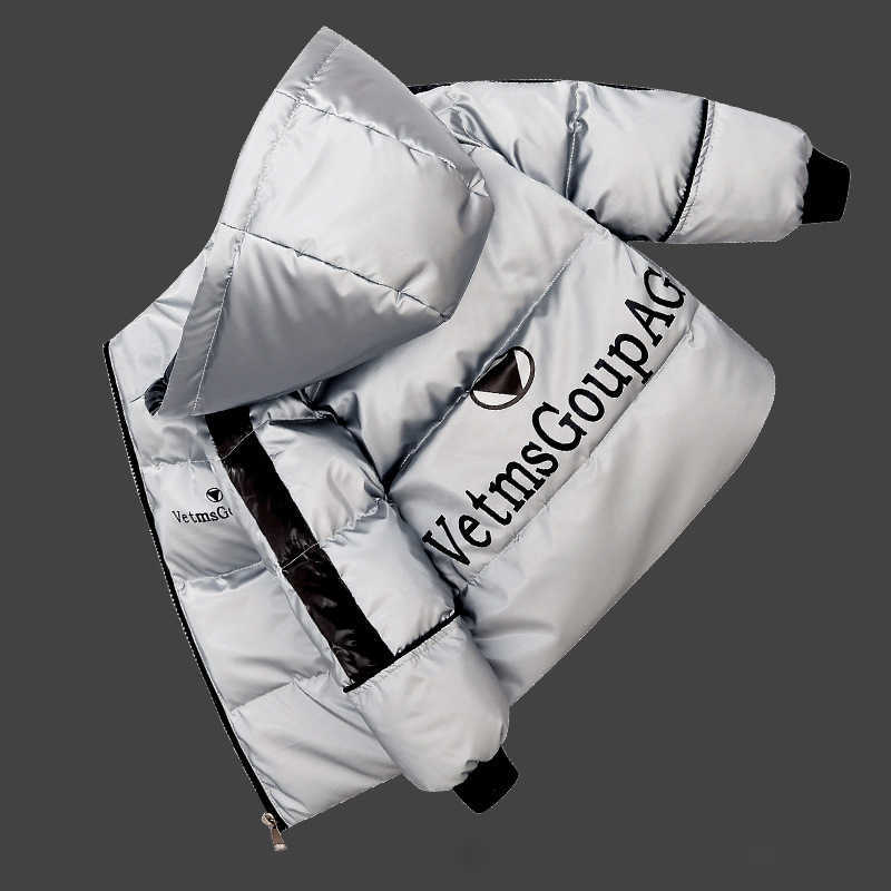 Down Coat New Baby Boys Coats For Autumn Winter Outerwear Children Hooded White Down Jacket R230905
