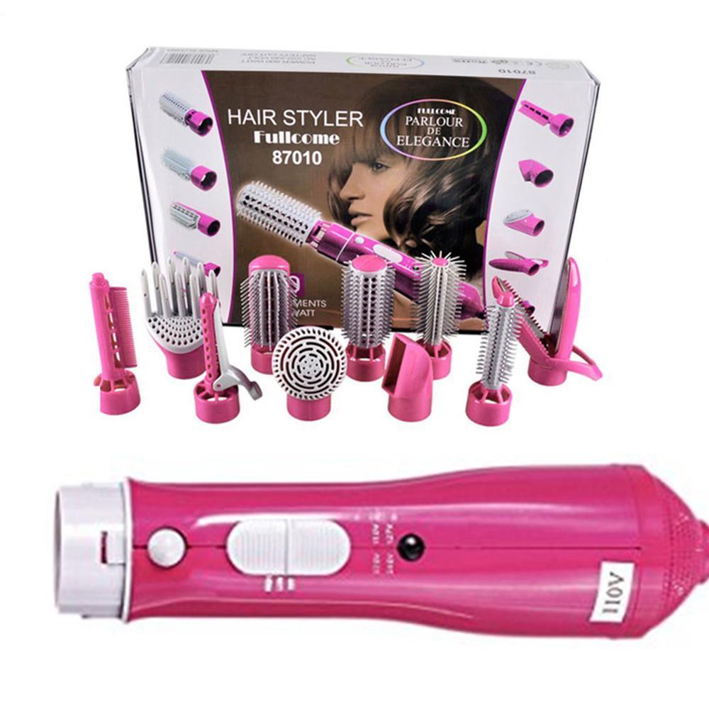 Hair Dryers 10 In 1 Dryer Blow Brush One Step Air Sryler Comb Hairdryer Electric Curler Curling Iron Straightening 230906