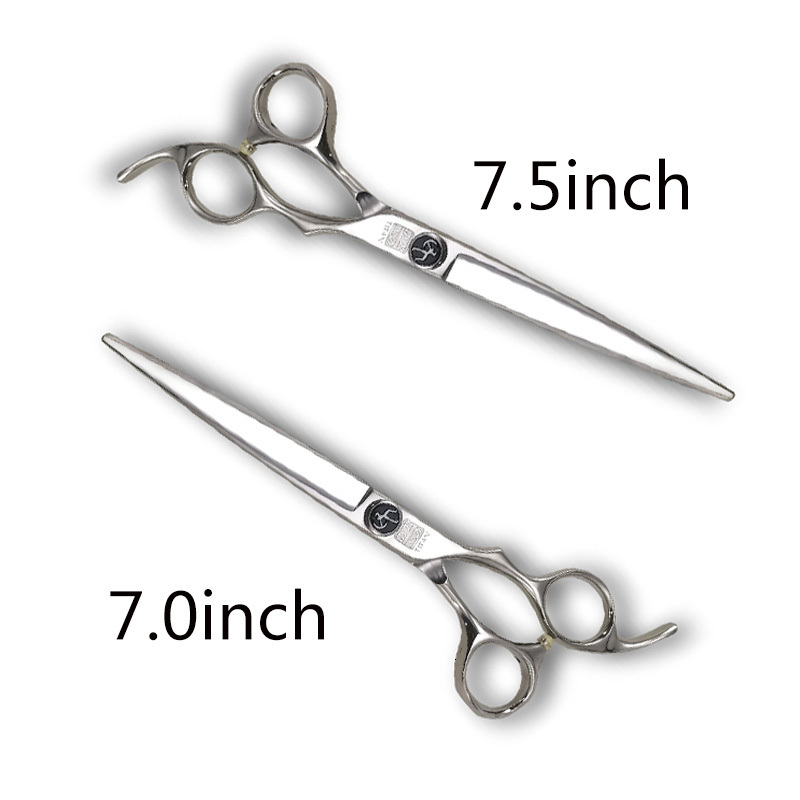 Scissors Shears Titan high quality sus440c japan steel cut thinning 7inch 8inch barber tools shears pet dog cat grooming scissors 230906