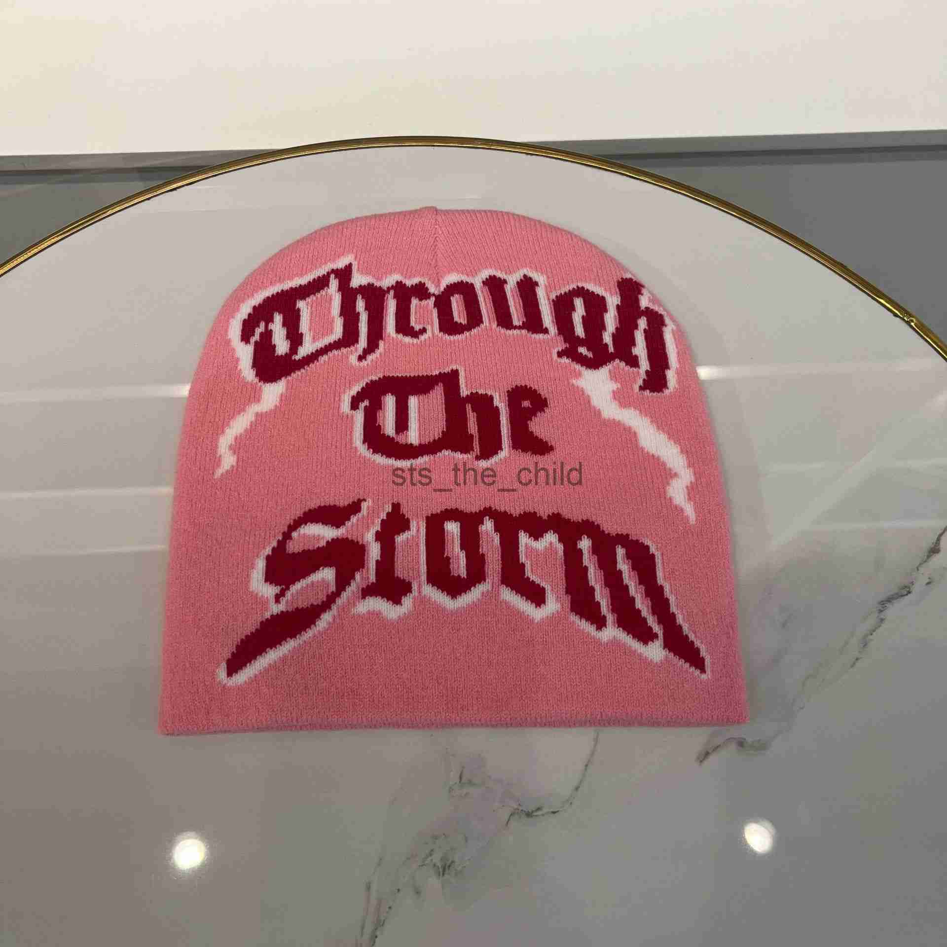 Beanie/Skull Caps Embroidery Knitted Winter Hats Graphic Unisex Jacquard Beanie x0907
