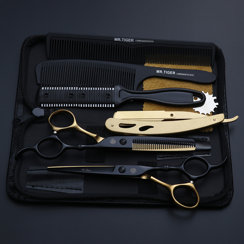 Scissors Shears Sharp Blade Professional Hair 55 60 Salon Cutting Barber Hairdressing 230906