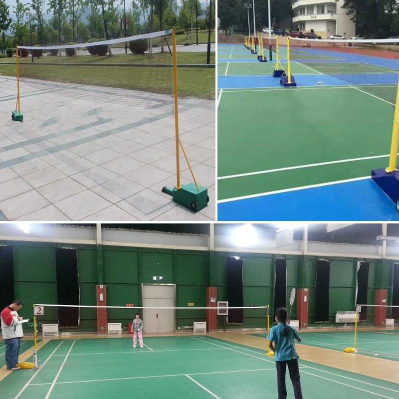 Badminton Sets Professional Training Mesh Standard Badminton Net Sports Net For Outdoor Badminton Tennis Volleyball Net Replacement 6.2*0.64M 230907