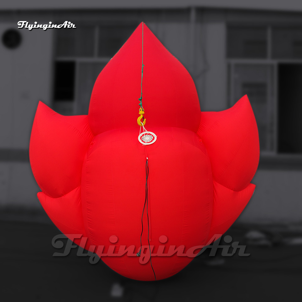 Funny Hanging Giant Inflatable Clown Head Balloon Halloween Figure Model With LED Light For Club Decoration
