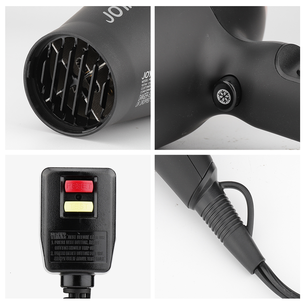 Other Massage Items 1875W Poweful Hair Dryer Electric Blower 110V ALDI plug With One Nozzle and Diffuser 230906